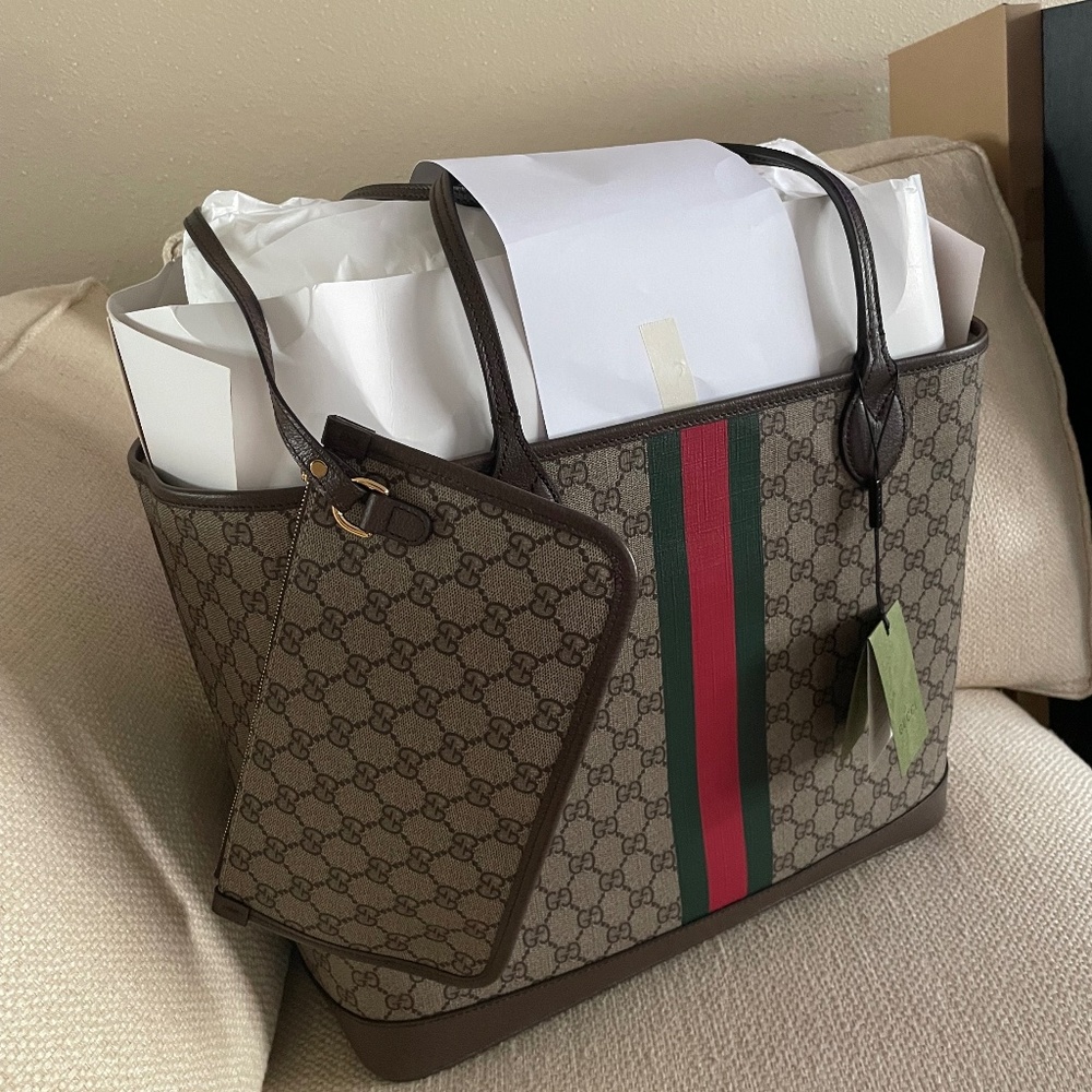 Gucci Ophidia GG Large Tote